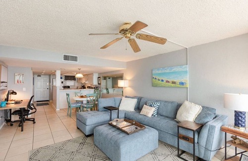 Daytona Beach Shores Condo | AUG SALE! Stunning Oceanfront King Ste 2Bd2BA Pool NoDrive BEACH ShoreClub805