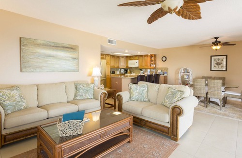 Indian Shores Condo | August special for newly renovated beachfront 2 bedroom, 2 bath beachfront condo