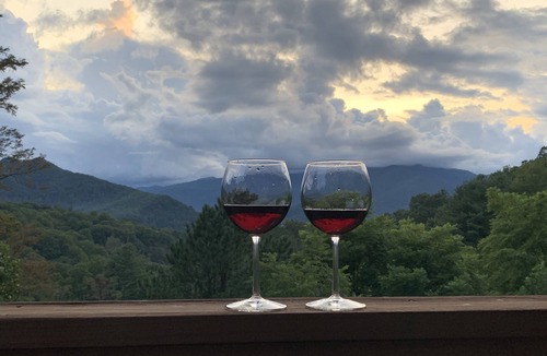 Ridgewood Estates Cabin | Authentic log cabin with astonishing mountain views; close to Blue Ridge Parkway