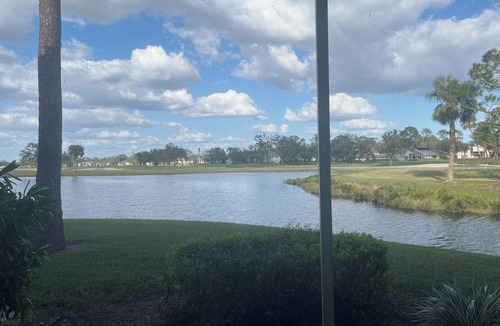 Trailer Estates Condo | Awesome first-floor Palm Aire condo close to University Town Center!
