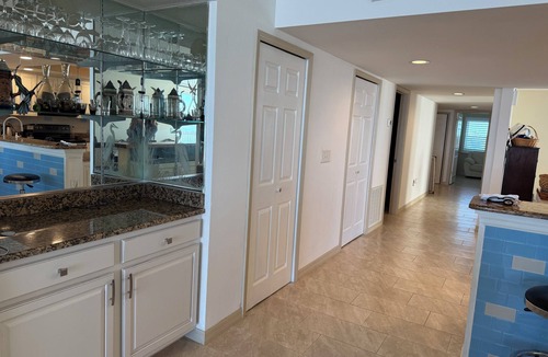 South Patrick Shores Condo | Azure Vista -Unique Spacious Oceanfront Getaway Access to the Water