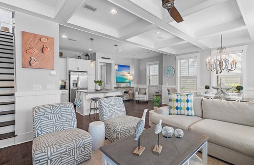 Santa Rosa Beach House | Barefootin' | Golf Cart, Bikes, Pond Views in NatureWalk