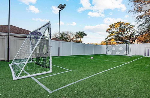 Palma Sola House | Batting Cage, Pool & Spa, Theater | Sleeps 28