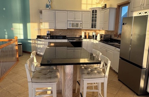 Brigantine House | Bay front house & boat dock, walk to the beach. Beautiful Sunrises!