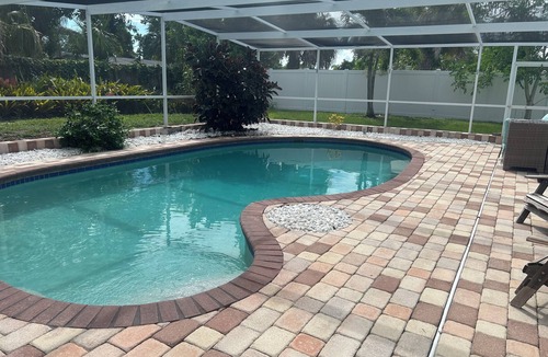 Bayshore Gardens House | Bay Street Home With Pool, Minutes From IMG Academies and SRQ airport.