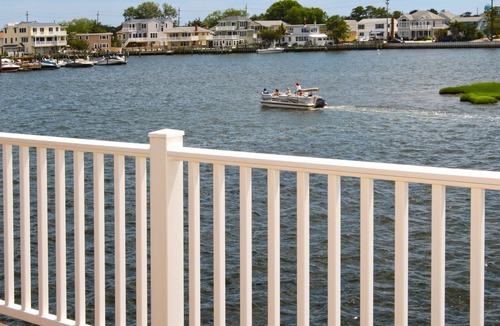 Surf City House | Bayfront Home With Beautiful Bay Views 6 Bedrooms 4 Bathrooms & Elevator