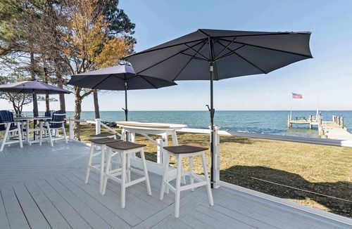 Tilghman House | Bayfront Retreat Near St. Michaels | Private Dock Sunset Views