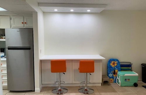 Port Canaveral Condo | Beach Bum Too…pool, pet friendly, and one block from the beach!