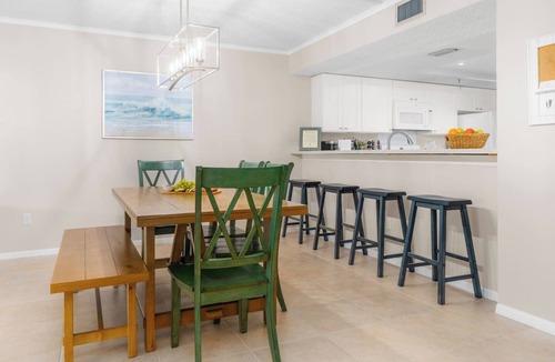 Indian Shores Apartment | Beach Cottage 1214 Indian Shores, Gulf Front 3BR 2BA, Htd Pool Hot Tub Sleeps 11