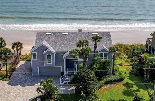South Ponte Vedra Beach House | Beach Front Family Retreat/Watch Dolphins Turtles & Sunrises