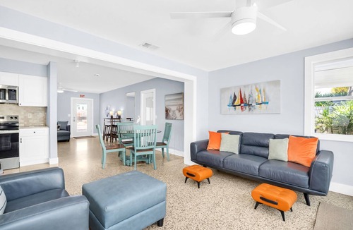 Indian Rocks Beach House | Beach House | Heated Pool & Spa | Golf Cart
