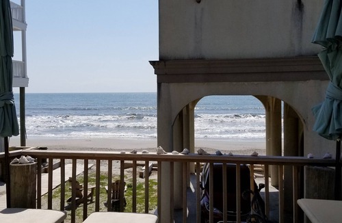 Folly Beach House | Beach is 50 steps away and you have PRIVATE beach access and wonderful views
