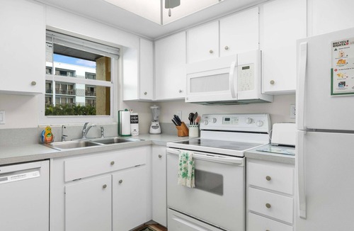 Avon By The Sea Condo | Beachfront 2BR Condo with Pool BBQ & Steps To Beach!
