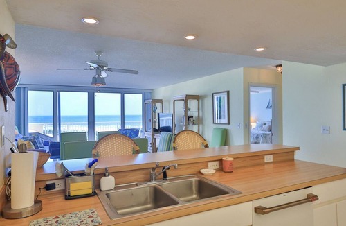 New Smyrna Beach Condo | Beachfront Bliss by the Surf | Inlet #605