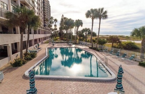 Sand Key Condo | Beachfront living experience! Enjoy amazing sunsets and views.