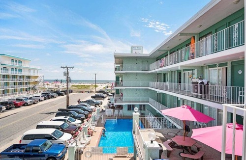 Wildwood Crest Condo | Beachside Condo w/, Ocean Views | Pool | BBQ Grill