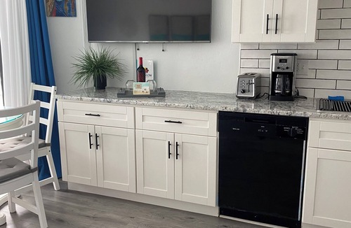 Daytona Beach Shores Condo | beachside condo with ocean and river views, new pool & onsite beach access