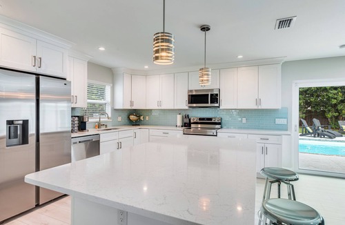 Seacoast Shores House | Beachside Private Pool/Yard Kid&Pet Friendly. 3 min from the Beach