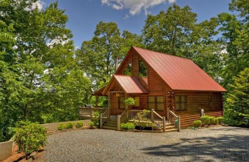 McCaysville House | Bear Ridge Hideaway Hot Tub Pool Table MTN View