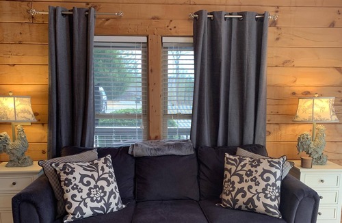 Rutherfordton Cabin | BearCub Cabin Mountain View with Fireplace