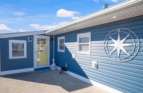 Mystic Island House | Beautifully updated waterfront home great for families & friends +beach badges.