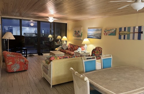 Bethune Beach Condo | Beautiful 3 bedroom condo on Bethune Beach! Walk to Canaveral Sea Shore.