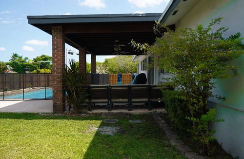 Ludlam House | Beautiful 3 BR home w/a refreshing pool, w/lots of yard space