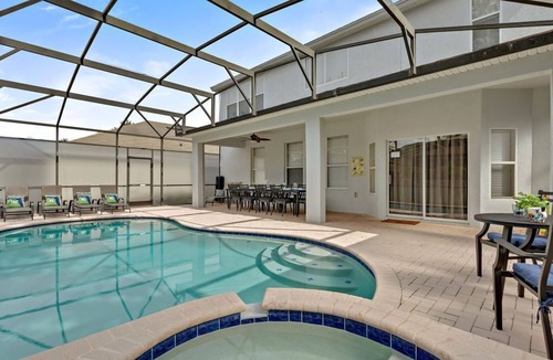 Windsor Hills House | Beautiful 6 Bed 4 Bath Windsor Hills Resort Home-Free pool heat, close to Disney