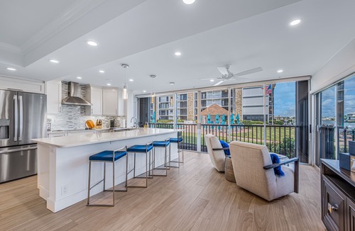 Moorings Condo | Beautiful condo 2bed/2bath million-dollar view, totally update, private entrance