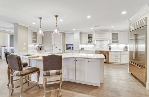 North Forest Beach Villa | Beautiful oceanfront 3 Bedroom villa with pool access & steps from Coligny