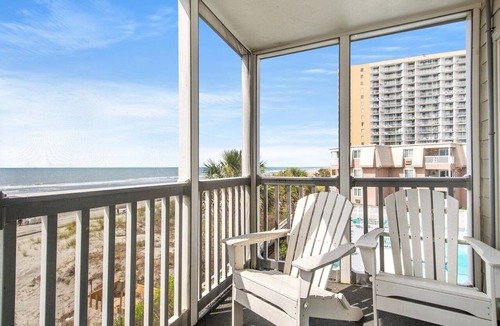 Myrtle Beach Condo | Beautiful oceanfront condo with stunning views located on popular Shore Drive! P