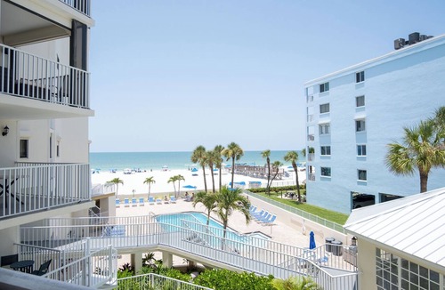 Indian Shores Condo | Beautiful views of the gulf and beach. Beach Palm 3 bedroom condo.