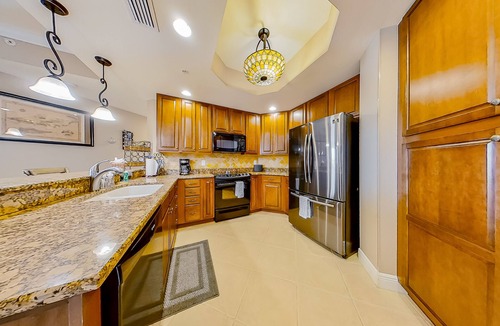 Cape Harbour Condo | Beautiful water-view condo with pools, gym, hot tub, 2 balconies, washer/dryer