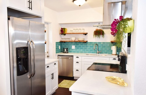 Port Canaveral House | Beautifully Renovated 4Bd/2Ba House with 2 Kitchens, short walk to the beach