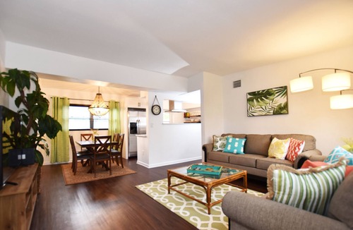Port Canaveral House | Beautifully Renovated 4Bd/2Ba House with 2 Kitchens, short walk to the beach
