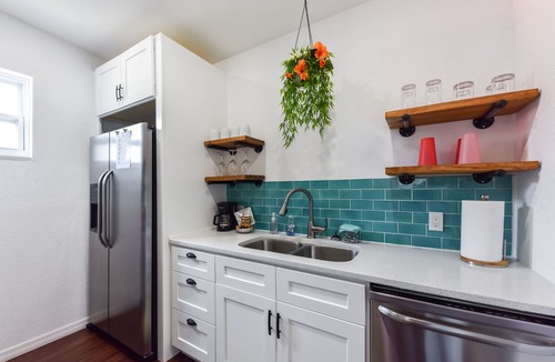 Port Canaveral House | Beautifully Renovated 4Bd/2Ba House with 2 Kitchens, short walk to the beach