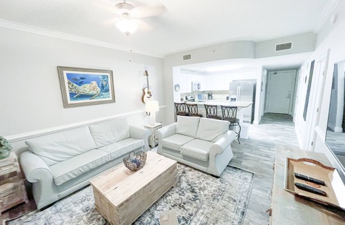 Panama City Beach Condo | BEAUTY CALYPSO 1 BR @ PIER PARK, 2 FREE Beach Chairs, Poolside, Taylor Guitar!