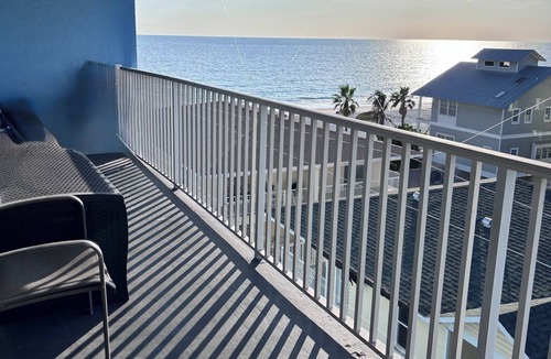 Indian Shores Condo | Best Gulf Beachfront w/Private Pier, Sand Dollar 512, 3/2, Sleeps 8, Top Floor