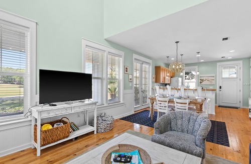 Laurel Grove House | Best Lot Laurel Grove; Porch w/Grill Lake &Golf Views New Golf Cart Pool Hot Tub