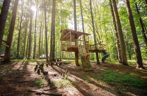 Saluda House | Bird's Nest cabin at Cabin Fever in NC