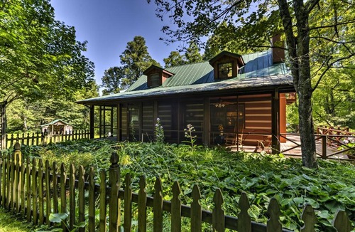 Black Mountain House | Black Mountain Cabin w/Screened Porch + Views!