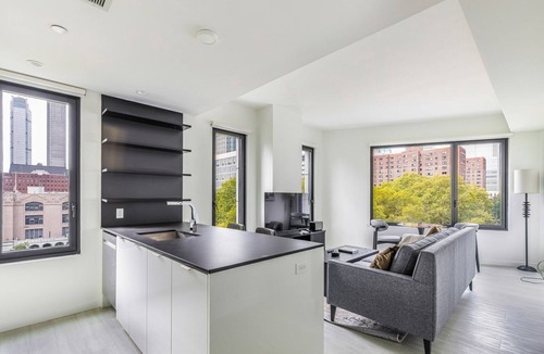 Downtown Brooklyn Apartment | Blueground | Downtown Brooklyn, rooftop, nr Brooklyn Bridge