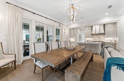 WaterSound Beach House | Book a Fall Stay Today! Private Pool! Gulf Views! 6 Adult Bikes!