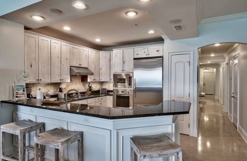 Crystal Beach Condo | Book Now for a Summer Stay! Luxury TOP Floor Gulf Front Condo Unit 402! Newly Renovated!