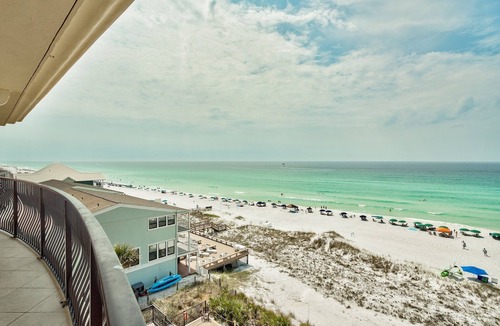 Crystal Beach Condo | Book Now for a Summer Stay! Luxury TOP Floor Gulf Front Condo Unit 402! Newly Renovated!