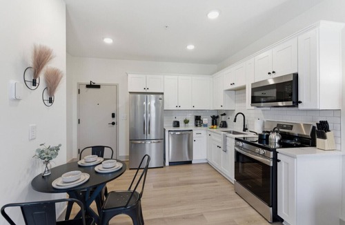 Murfreesboro Apartment | Boutique Loft w/Patio, Rooftop Views + In-Unit W/D