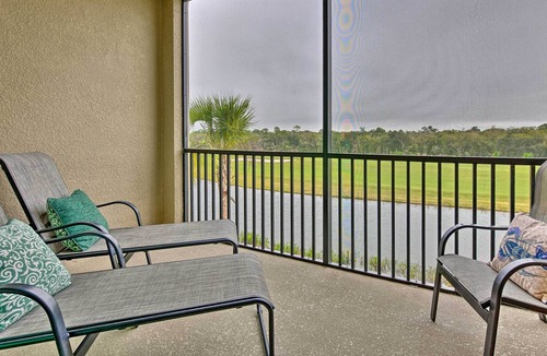 Lakewood Ranch Condo | Bradenton Condo: Lake Views & Hot Tub Access!