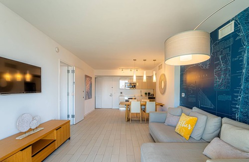 Hallandale Beach Apartment | Brand New Luxurious Two Bedroom with Intracoastal Waterway Views