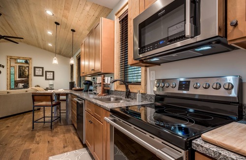 Glenville House | Branding Iron: Serene Pondfront Escape Near Panthertown Valley | Firepit + Fenced Yard