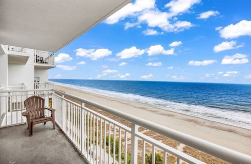 Myrtle Beach Condo | Breathtaking Oceanfront Condo Views w Pool | Atlantica Towers